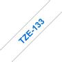 BROTHER 12MM Blue On Clear Tape