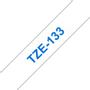 BROTHER labelling tape TZE-133 clear/blue 12 mm