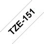 BROTHER teksttape TZe-151 24mm Sort/Klar (TZE151)