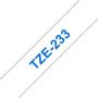 BROTHER Märkband TZe233 12mm blå/vit