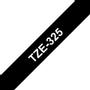 BROTHER TZe tape 9mmx8m white/black