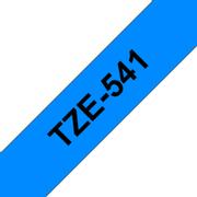 Brother Tape BROTHER TZe-541 18mmx8m sort/blå