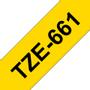 BROTHER TZe tape 36mmx8m black/ yellow