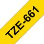 BROTHER TZe tape 36mmx8m black/yellow