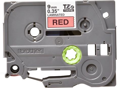 BROTHER Tape BROTHER TZE421 9mm svart på röd (TZE421)