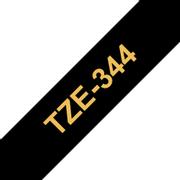 Brother 18MM Gold On Black Tape