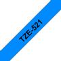 BROTHER 9MM Black On Blue Tape (TZE521)