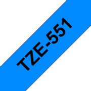 BROTHER Tape BROTHER TZe-551 24mmx8m sort/blå