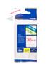 BROTHER TZE262 tape cassette 36mmx8m red white laminate for P- touch 550 3600 9200PC 9200DX 9400 9500PC 9600 (TZ-262)