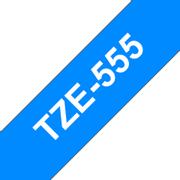 BROTHER Tape/24mm white on blue f P-Touch