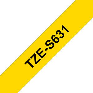 BROTHER Tape/ black-yellow 12mm f 3xx 5xx (TZES631)