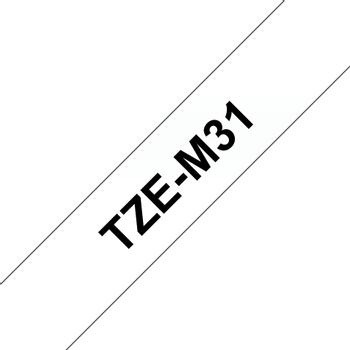 BROTHER P-Touch TZE-M31 black on clear-matt 12mm (TZeM31)