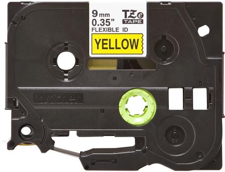 BROTHER Tape/9mm black on yellow f P-Touch (TZEFX621)