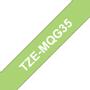 BROTHER Tape BROTHER TZEMQG35 12x5m hv/lime grø