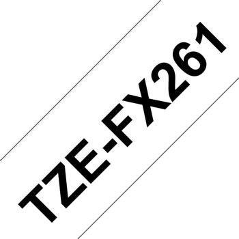BROTHER TZe-FX261 - Black on white - Roll (3.56 cm x 8 m) 1 cassette(s) flexible tape - for P-Touch PT-3600, 530, 550, 9200, 9400, 9500, 9600, 9700, 9800, D800, E800, P900, P950 (TZEFX261)