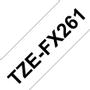 BROTHER 36MM Black On White Flexible ID (TZEFX261)