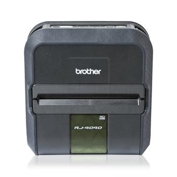 BROTHER RuggedJet RJ-4040 - Etiketprinter - rechtstreeks thermisch - Rol (11,8 cm) - 203 x 200 dpi - tot 127 mm/sec - USB, serieel, Wi-Fi(n) (RJ4040Z1)