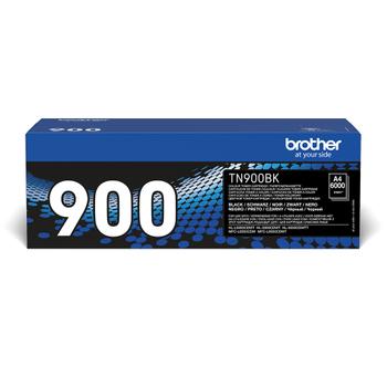 BROTHER TN900BK Sort Lasertoner,  6000 sider (TN-900BK)