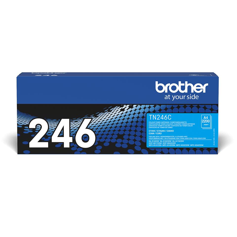 Brother - TN-246 CYAN HY TONER FOR DCL 2.2000P F/ HL-3152CDW -3172CDW SUPL