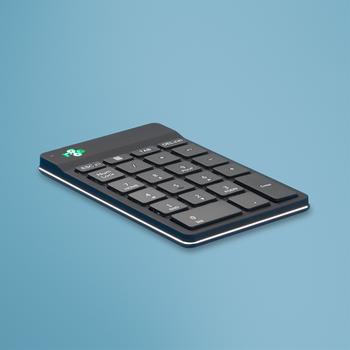 R-GO Tools Numpad Break (Numeric Keypad), Wireless Black (RGOCONMWLBL)