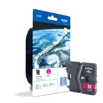 BROTHER LC985MBP - Magenta - original - Blisterverpackung - Tintenpatrone - für DCP-J140W,  DCP-J315W,  DCP-J515W,  MFC-J410, MFC-J415W (LC-985MBP)