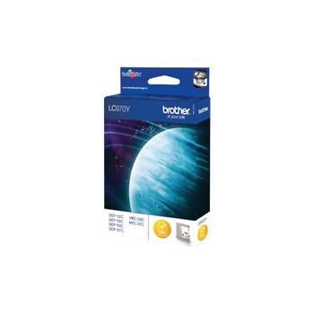 BROTHER LC970Y - Yellow - original - ink cartridge - for Brother DCP-135C, DCP-150C, DCP-153C, DCP-157C, MFC-235C, MFC-260C (LC-970Y)