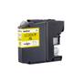 BROTHER LC22UY - XL - yellow - original - ink cartridge - for Brother DCP-J785DW,  DCP-J785DWXL,  MFC-J985DW,  INKvestment Work Smart MFC-J985DW (LC-22UY)