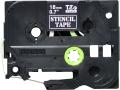BROTHER STe-141 - Black - Roll (1.8 cm x 3 m) 1 cassette(s) stamp tape - for P-Touch PT-18, 3600, E300, E500, E550, PT-GL-200,  PT-H300, P700, P-Touch EDGE PT-P750 (STE141)