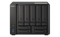QNAP P TS-H973AX-32G - NAS server - 9 bays - SATA 6Gb/s - RAID 0, 1, 5, 6, 10, 50, JBOD, 60, RAID TP - RAM 32 GB - 2.5 Gigabit Ethernet / 10 Gigabit Ethernet - iSCSI support