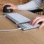 R-GO Tools Numpad Break (Numeric Keypad), Wired - White (RGOCONMWDWH)