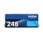 BROTHER TN-248C - Cyan - original - box - toner cartridge - for P/N: DCPL3520CDWE,  DCPL3520CDWRE1,  HLL3220CWRE1,  MFCL3740CDWE,  MFCL3740CDWRE1 (TN248C)