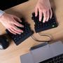 R-GO Tools R-Go Split Break keyboard,  (RGOSBDEWLBL)