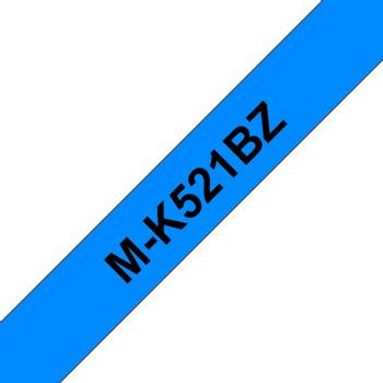 BROTHER Farbband/ Schriftband MK521BZ schwarz/ blau  (MK521BZ)