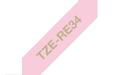 BROTHER Tape BROTHER TZE-RE34 12mmx4m gull/rosa