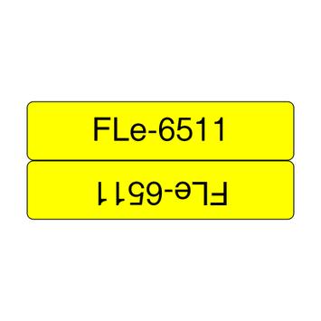 Brother FLe-6511 - stanseskårne etiketter - 72 etikett(er) - 21 x 45 mm (FLE6511)