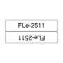 BROTHER - White - 72 label(s) labels - for P-Touch PT-P900Wc,  PT-P950NW (FLE2511)