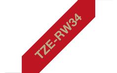Brother TZe-RW34 - båndtape - 1 kassett(er) - Rull (1,2 cm x 4 m)