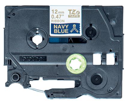BROTHER Tape BROTHER TZE-RN34 12mmx4m gull/blå (TZERN34)