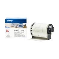 Brother DK-22246 - sammenhengende etiketter - 1 rull(er) - Rull (10,3 cm x 30,48 m)