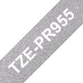 Tapes TZePR955 24mm silver/ black 8m,P-t 350, 540, 2400,  7500VP