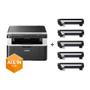 BROTHER DCP-1612WVB LASER 3IN1 20PPM A4 150P USB WIFI 32 MB           IN MFP (DCP1612WVBG1)