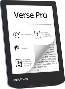 POCKETBOOK Verse Pro - Azure DACH-Version (PB634-A-WW-B)