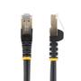 STARTECH 2M CAT6A PATCH CABLE - BLACK CAT 6A NETWORK CABLE - STP CABL (6ASPAT2MBK)