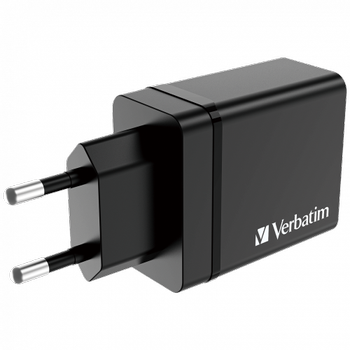 VERBATIM CHR-30EU1 USB Charger 30W with 1 x USB-C® PD 20W (49700)
