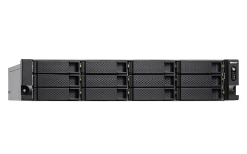 QNAP TS-1283XU-RP-E2124-8G 12-Bay NAS E-2124 8GB DDR4 12x2.5inch/ 3.5inch SATA HDD/SSD 4 GigaLan 2x10GbE SFP (TS-1283XU-RP-E2124-8G)