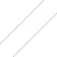Brother 18MM White On Clear Tape