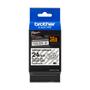 BROTHER TZ-tape / 24mm / Black Text / Clear Tape (TZES151)