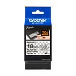 Brother 18MM Black On White Security Tape (TZESE4)