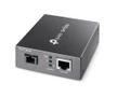 TP-LINK 10/100 Mbps RJ45 to 100 Mbps Single-mode SC WDM Bi-Directional Fiber Converter PORT: 1x 100Mbps SC Port,  1x 10/100M RJ45 Port (Auto MDI/MDIX) SPEC: Full-duplex,  Tx:1310 nm,  Rx:1550 nm,  Up to 20 km