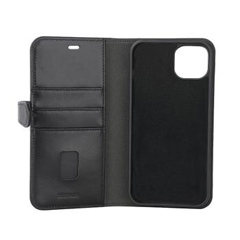 BUFFALO 2in1 Leather 3 card MagSeries iPhone 15 Plus 6,7" Black (590120)